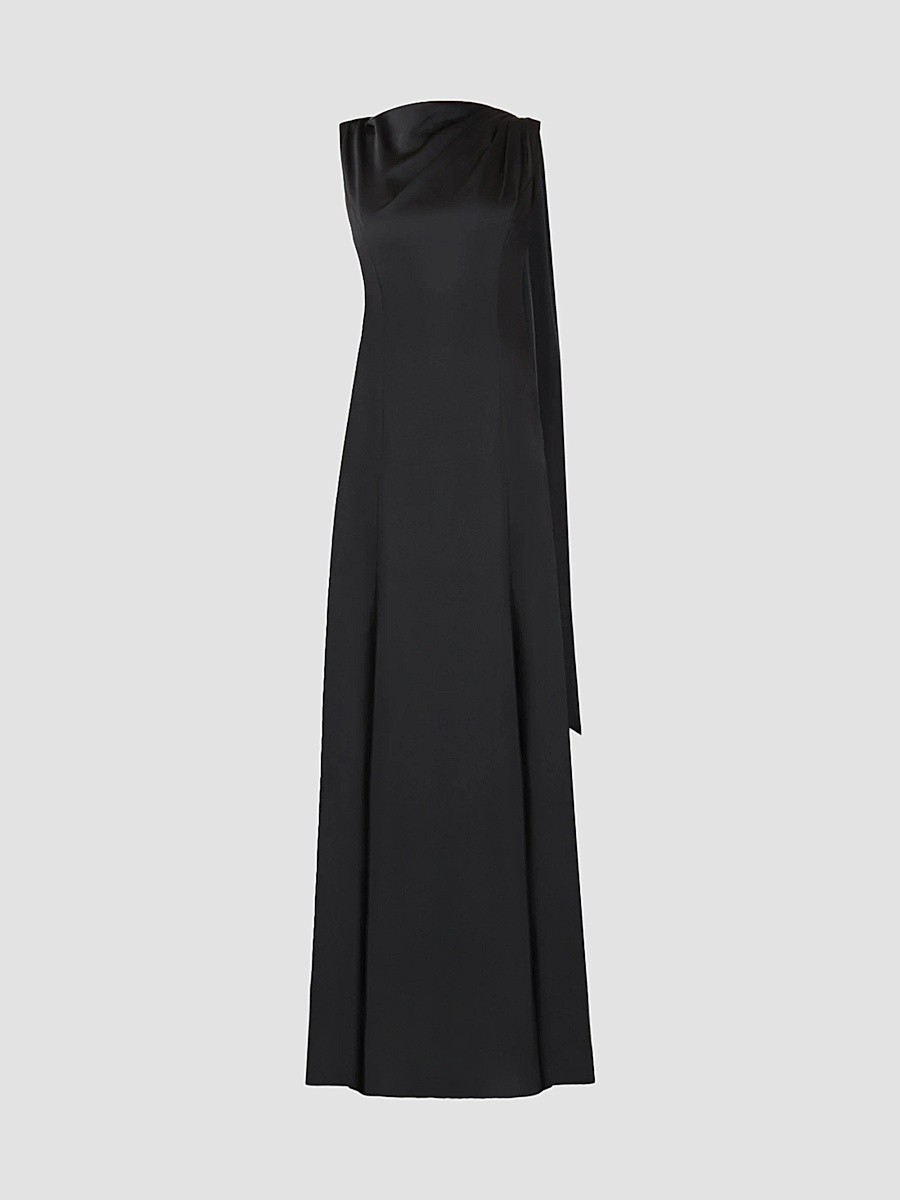 Women's Frankie Draped Charmeuse Gown Women's Frankie Draped Charmeuse Gown