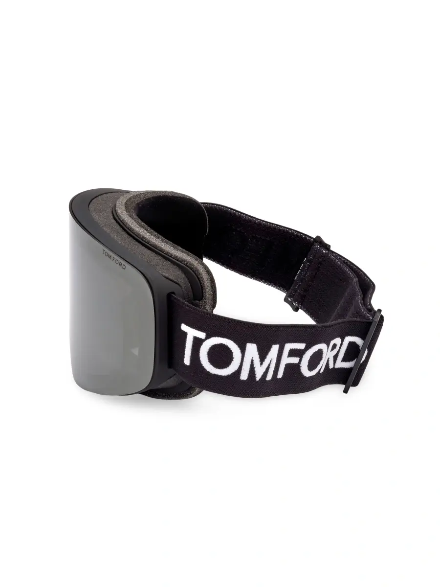 Tom Ford Women's Logo Strap Mirrored Ski Goggles | Thumbnail 3 Tom Ford Women's Logo Strap Mirrored Ski Goggles | Thumbnail 3