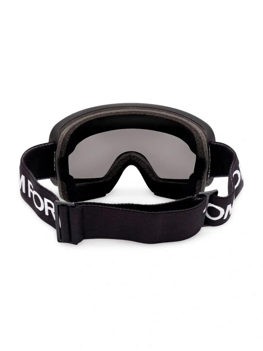 Tom Ford Women's Logo Strap Mirrored Ski Goggles | Thumbnail 5 Tom Ford Women's Logo Strap Mirrored Ski Goggles | Thumbnail 5
