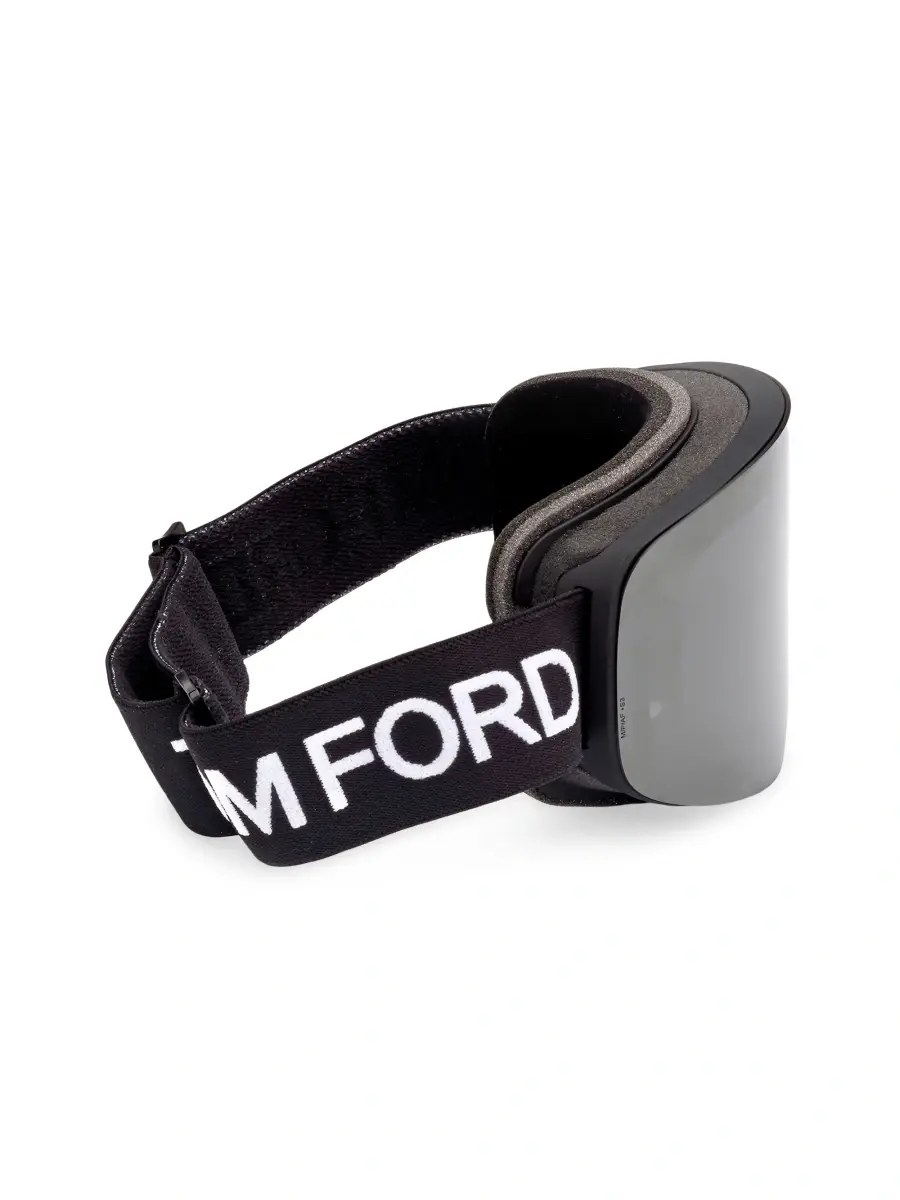 Tom Ford Women's Logo Strap Mirrored Ski Goggles | Thumbnail 6 Tom Ford Women's Logo Strap Mirrored Ski Goggles | Thumbnail 6