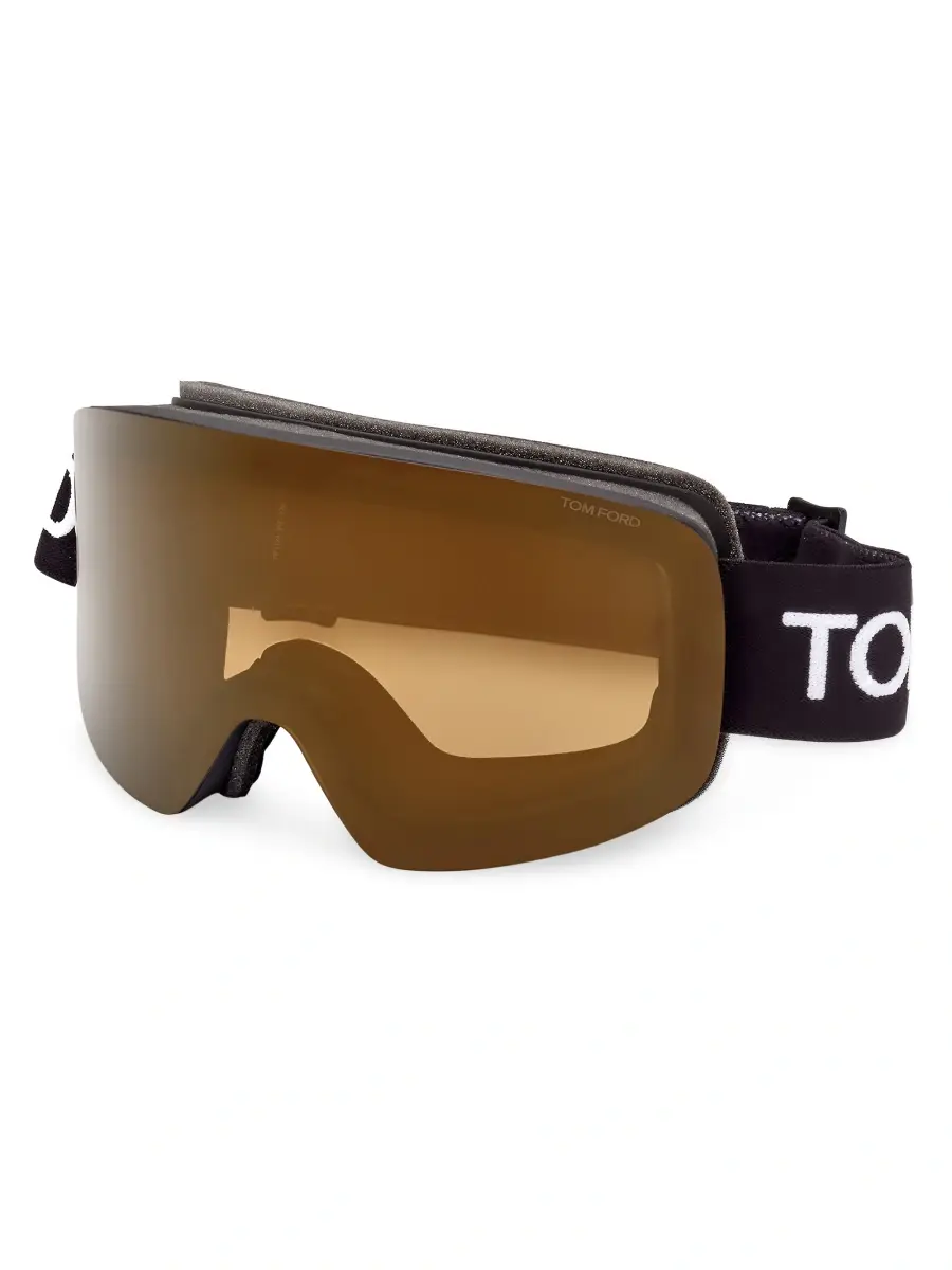 Tom Ford Women's Logo Strap Mirrored Ski Goggles | Thumbnail 7 Tom Ford Women's Logo Strap Mirrored Ski Goggles | Thumbnail 7