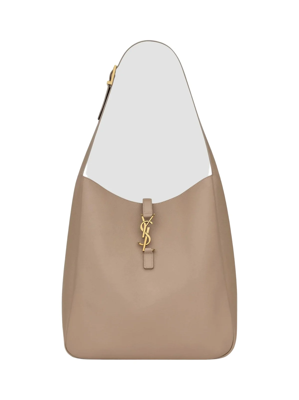 Saint Laurent Women's Le 5 à 7 Supple Large Shoulder Bag in Smooth Leather - Dusty Grey