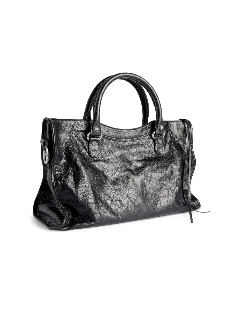 Balenciaga Women's Le City Medium Top Handle Bag | Thumbnail 4 Balenciaga Women's Le City Medium Top Handle Bag | Thumbnail 4