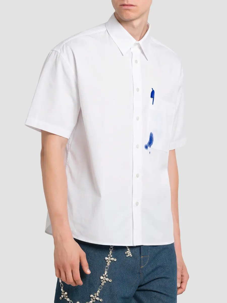 Bluemarble Men's Pen Office Shirt | Thumbnail 4 Bluemarble Men's Pen Office Shirt | Thumbnail 4