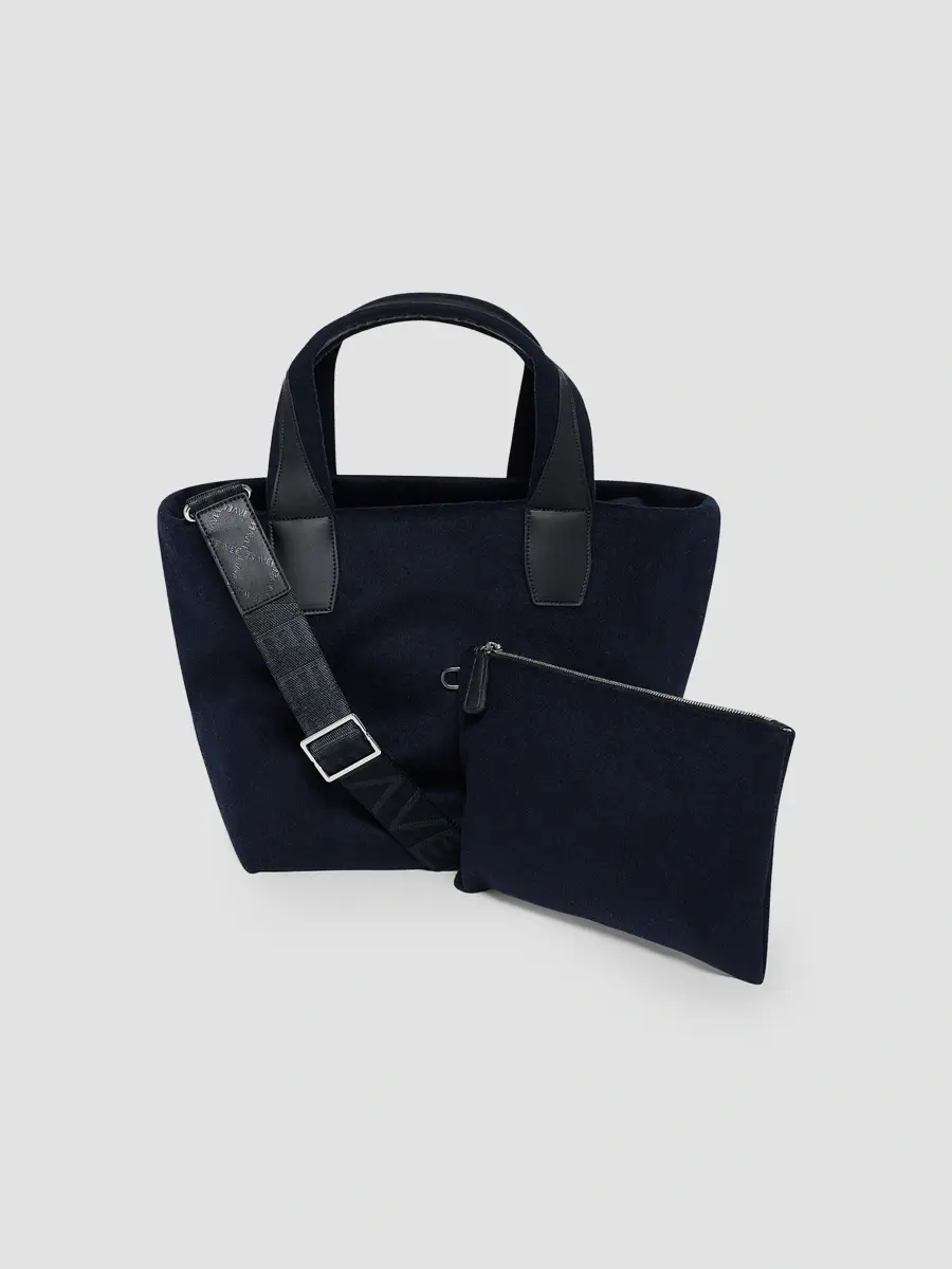 Vee Collective Women's Essence Small Wool Tote Bag | Thumbnail 3