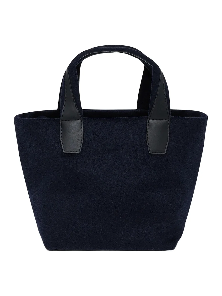 Women's Essence Small Wool Tote Bag Women's Essence Small Wool Tote Bag