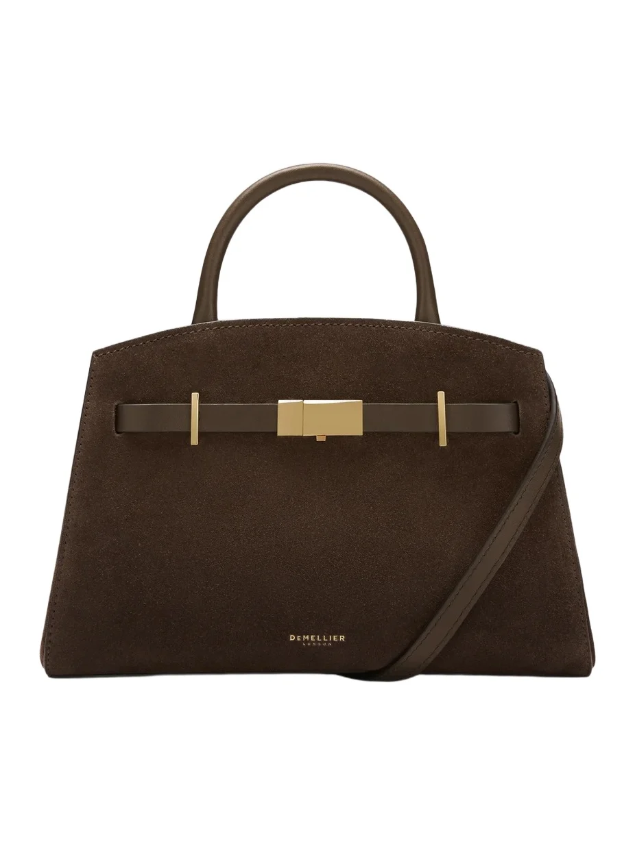 DeMellier Women's The Small Hudson Suede Top-Handle Bag