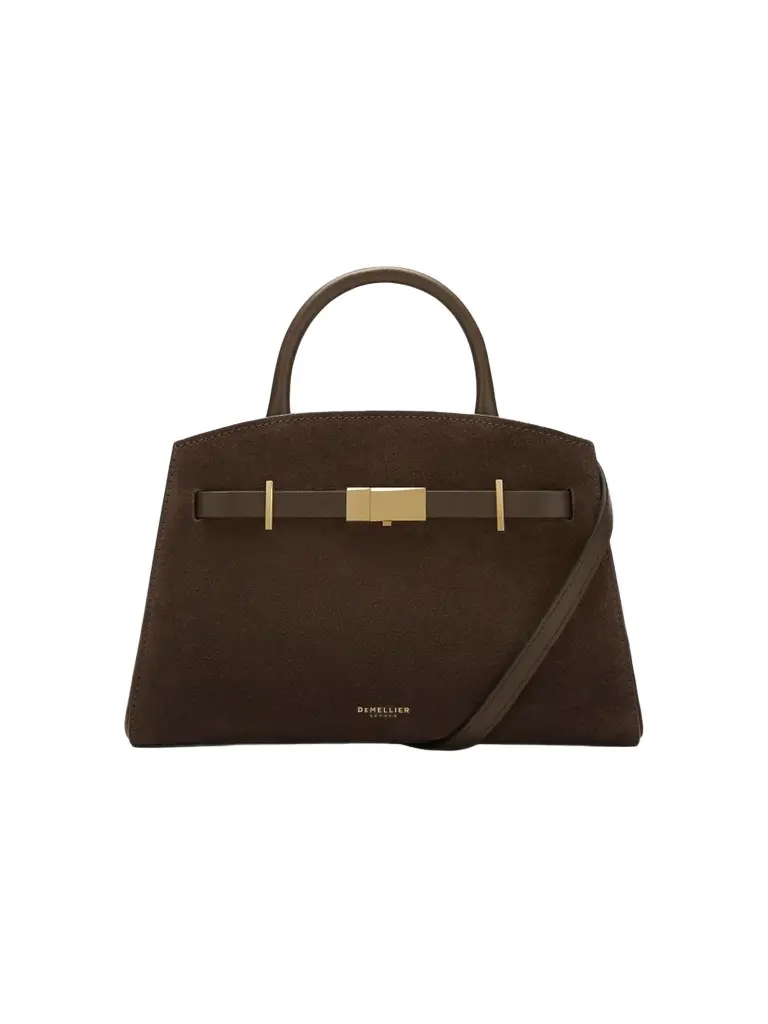DeMellier Women's The Small Hudson Suede Top-Handle Bag