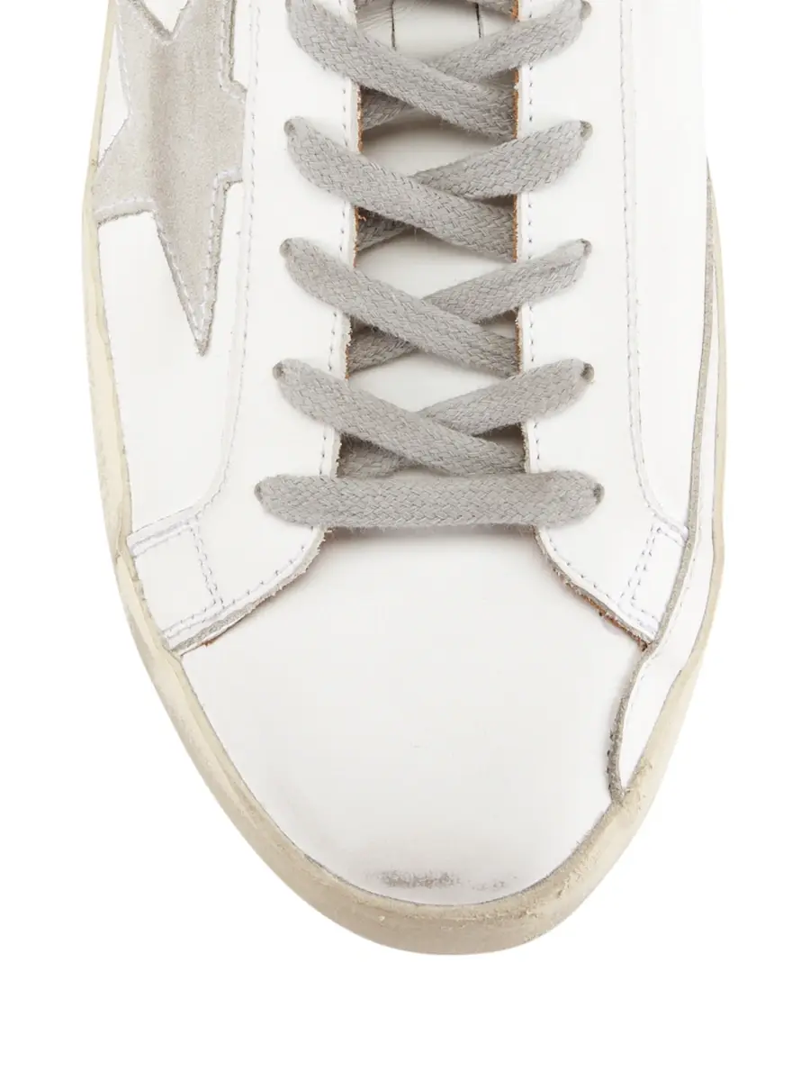 Golden Goose Men's Super-Star Leather & Suede Sneakers | Thumbnail 4 Golden Goose Men's Super-Star Leather & Suede Sneakers | Thumbnail 4