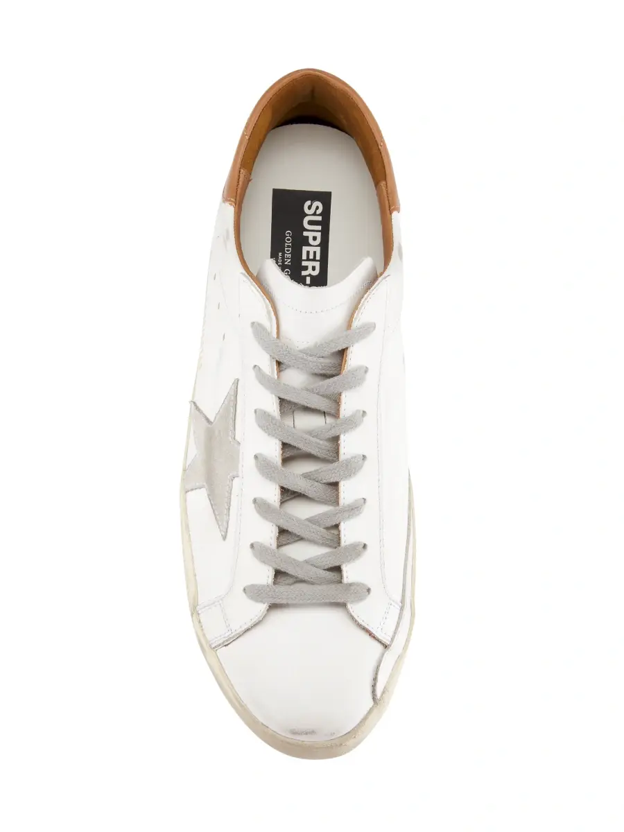 Golden Goose Men's Super-Star Leather & Suede Sneakers | Thumbnail 5 Golden Goose Men's Super-Star Leather & Suede Sneakers | Thumbnail 5