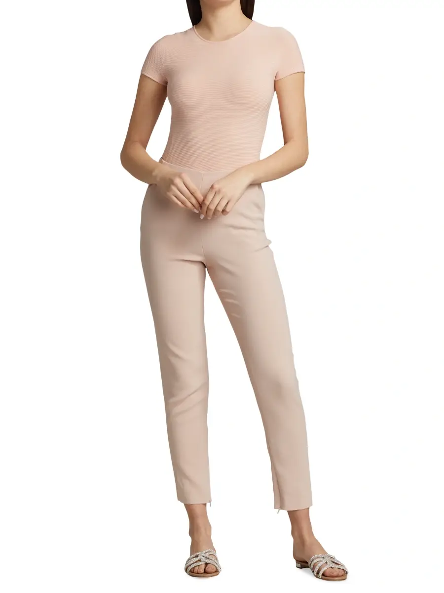 Giorgio Armani Women's Main Cady Slim-Leg Pants | Thumbnail 2 Giorgio Armani Women's Main Cady Slim-Leg Pants | Thumbnail 2