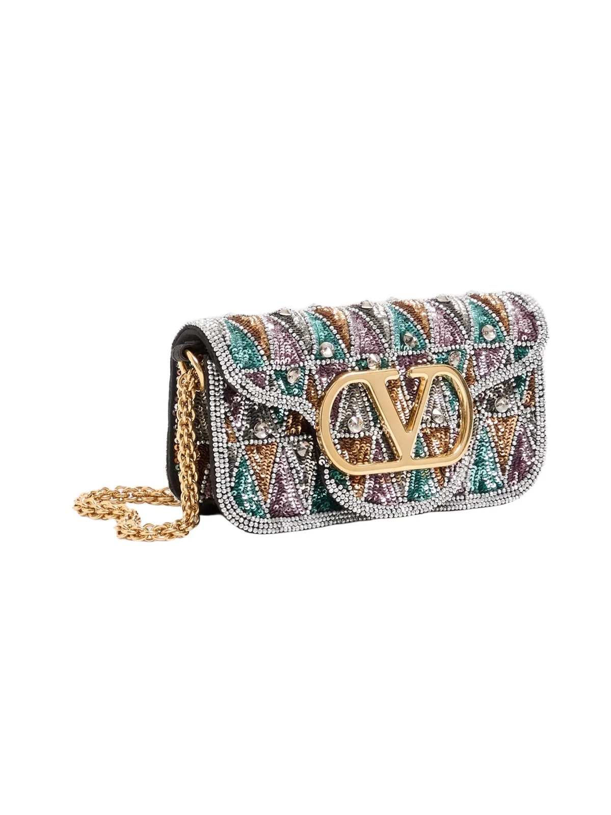 Women's Locò Small Embroidered Shoulder Bag Women's Locò Small Embroidered Shoulder Bag