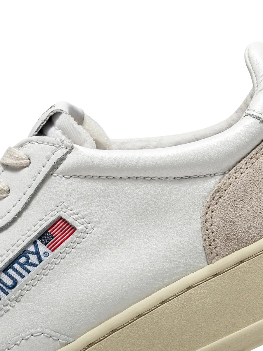 Autry Women's Medalist Leather & Suede Low-Top Sneakers | Thumbnail 6 Autry Women's Medalist Leather & Suede Low-Top Sneakers | Thumbnail 6