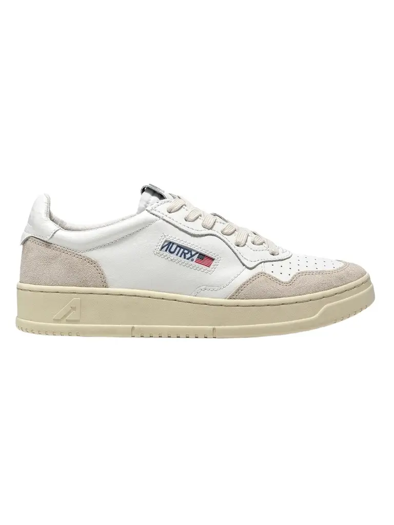 Autry Women's Medalist Leather & Suede Low-Top Sneakers