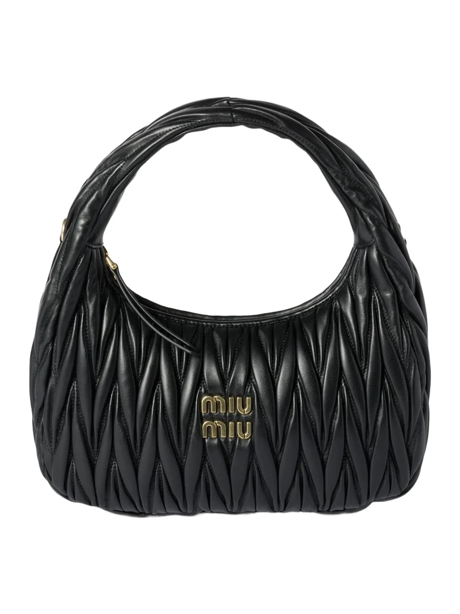 Women's Wander Matelassé Nappa Leather Top Handle Bag