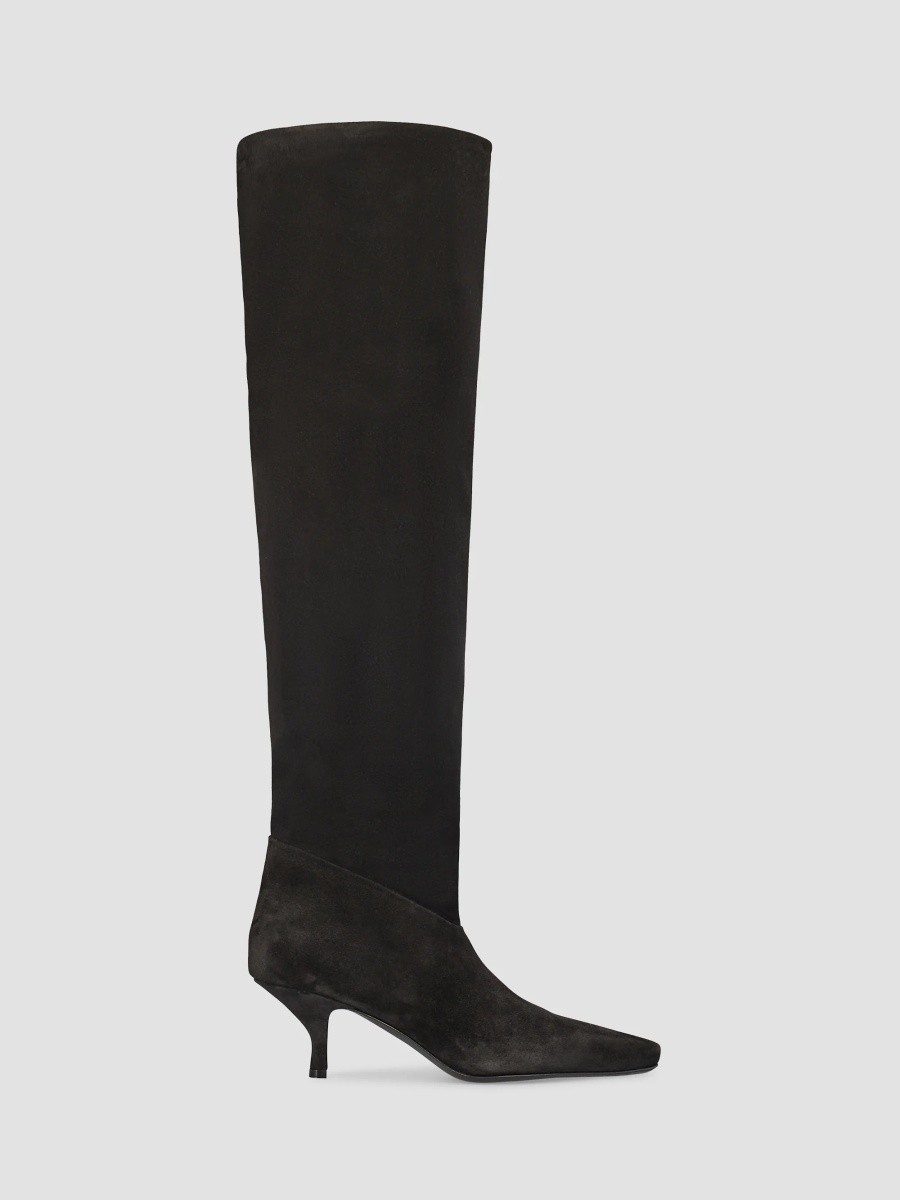 Paris Texas Women's Rose 60MM Suede Over-The-Knee Boots