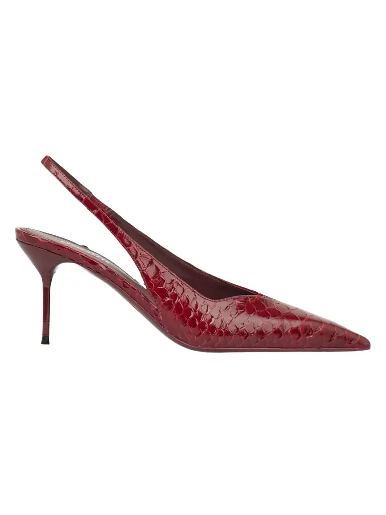 Paris Texas Women's Lidia 70MM Slingback Pumps