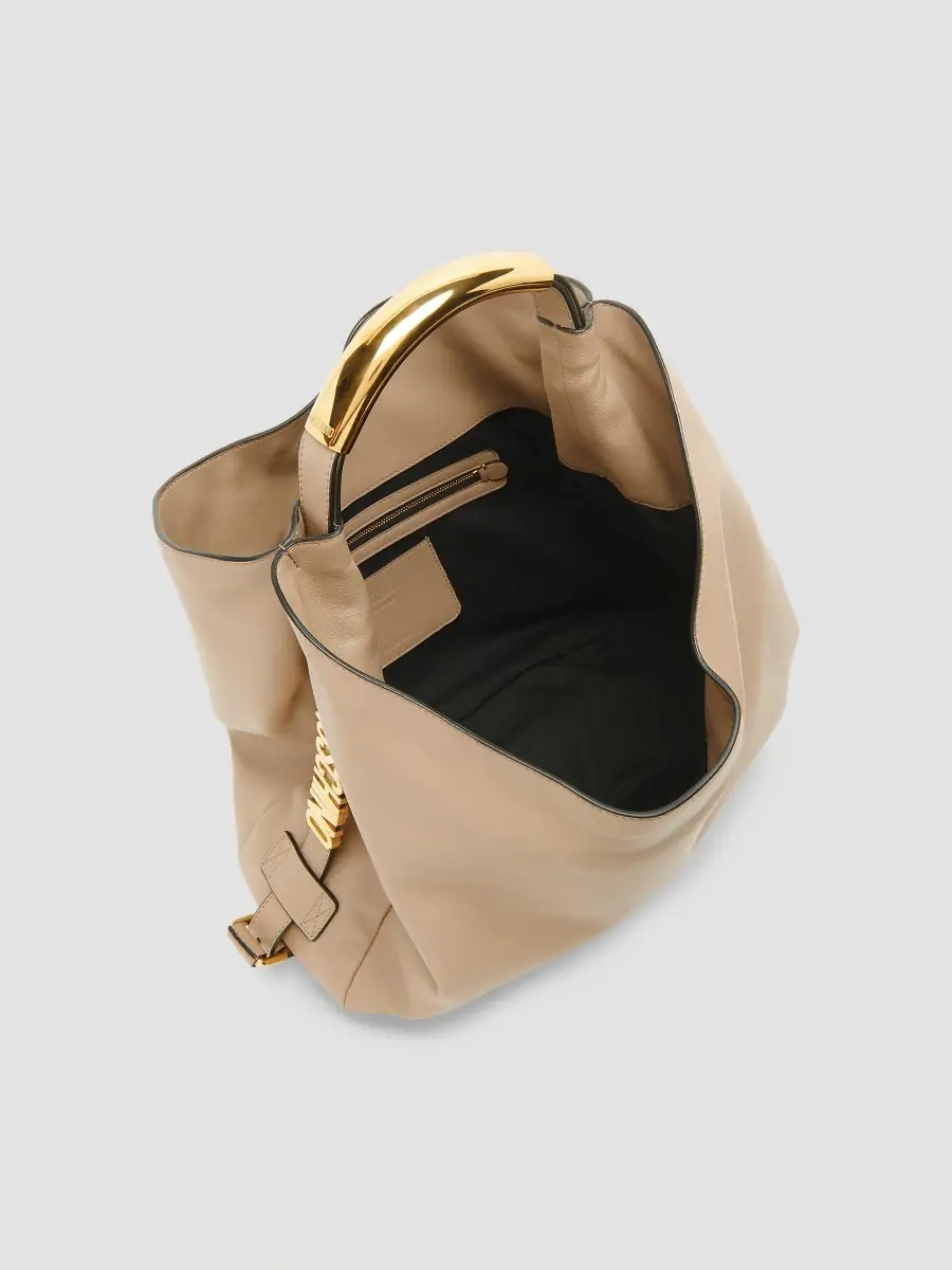 MOSCHINO Women's Handle Me Hobo Bag | Thumbnail 4 MOSCHINO Women's Handle Me Hobo Bag | Thumbnail 4