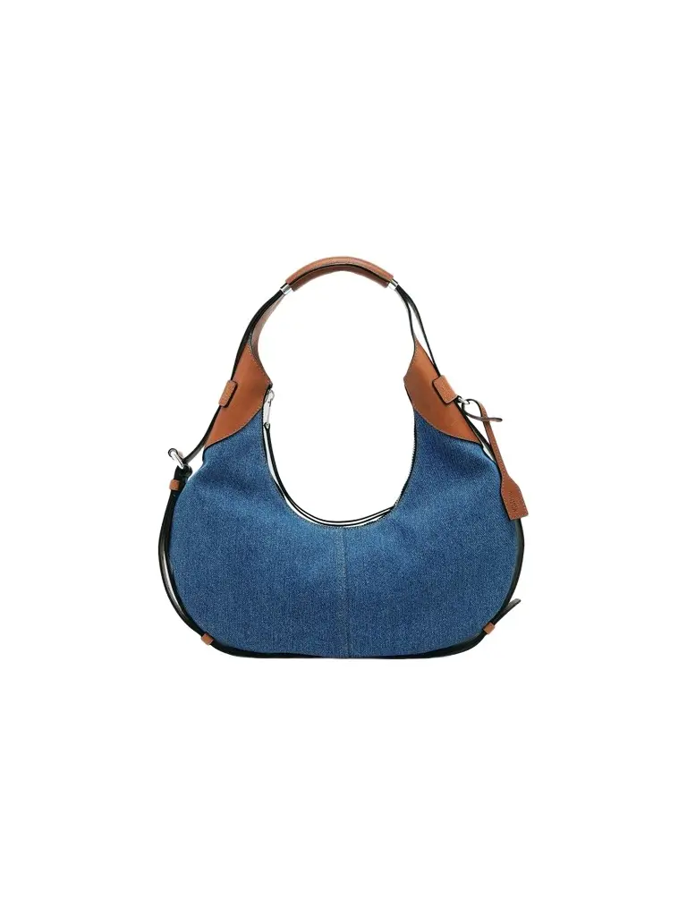 Women's Handle Me Denim Saddle Bag Women's Handle Me Denim Saddle Bag