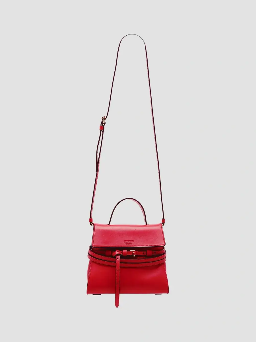 MOSCHINO Women's Tie Me Strappy Top Handle Bag | Thumbnail 7