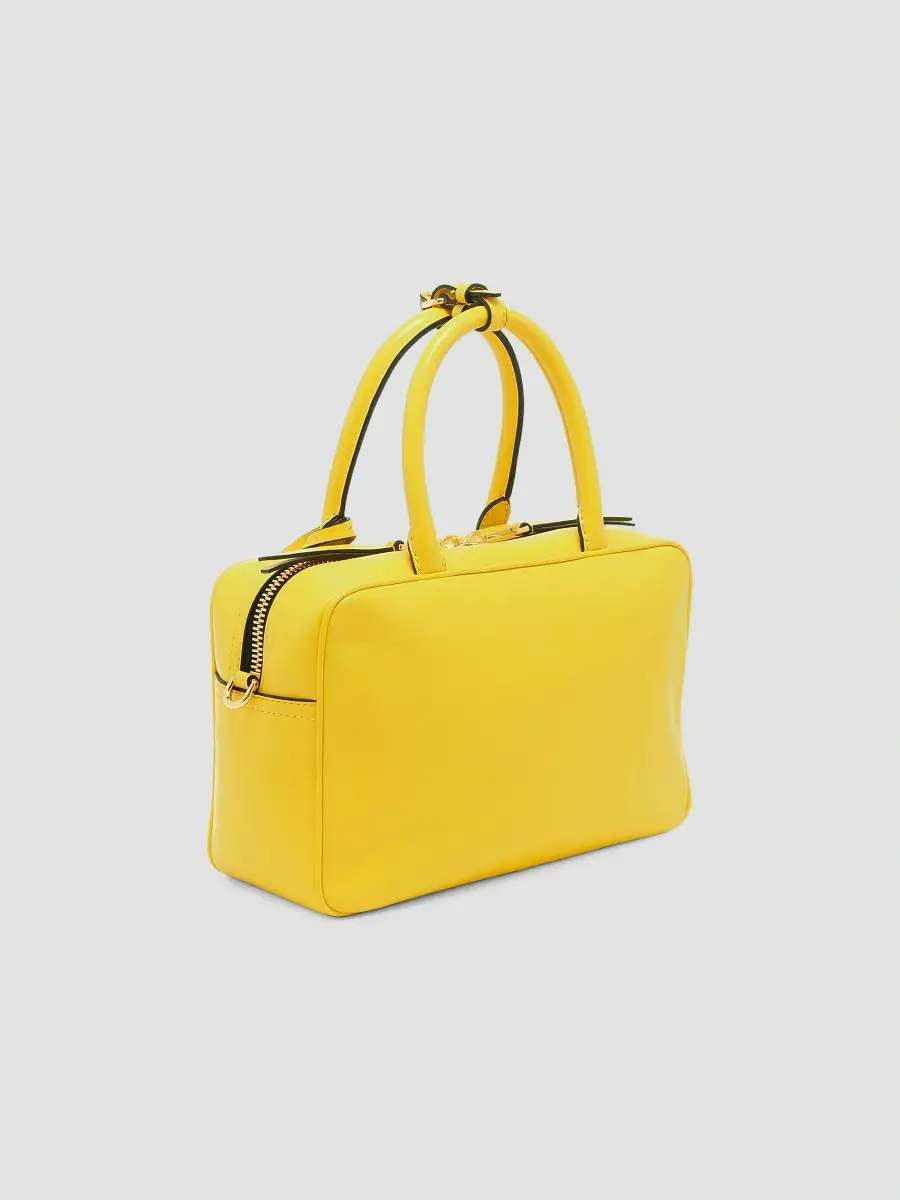 MOSCHINO Women's Smile Leather Top Handle Bag | Thumbnail 5