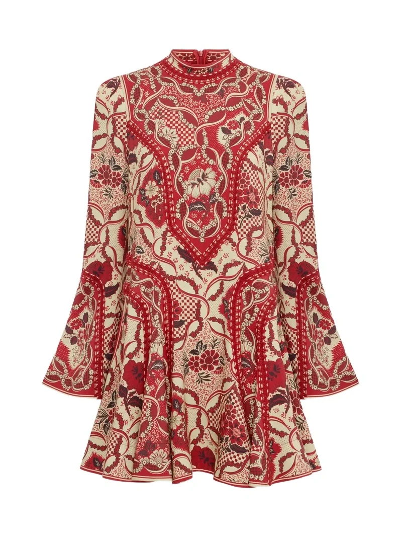 Women's Kenny Floral A-Line Mini Dress Women's Kenny Floral A-Line Mini Dress
