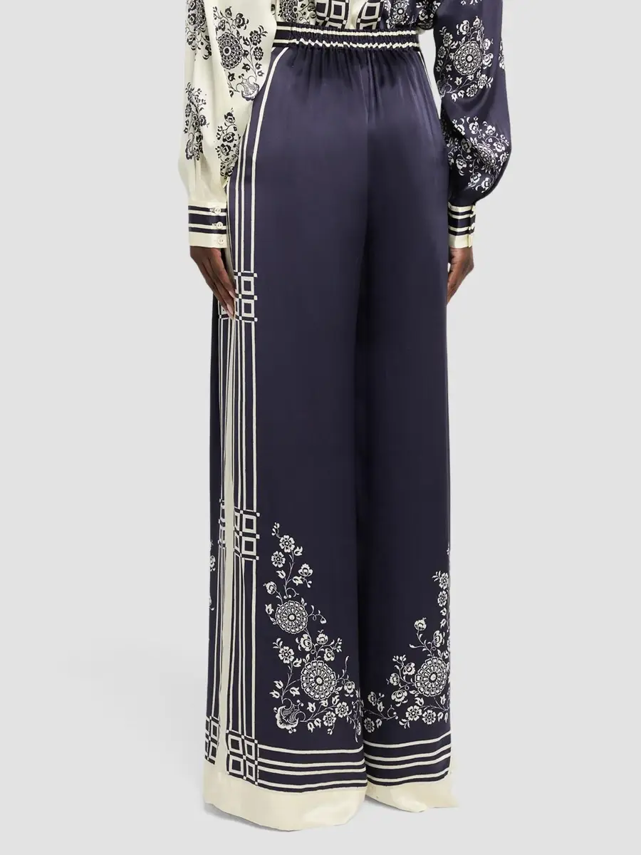 ALÉMAIS Women's Banderra Printed Wide-Leg Pants | Thumbnail 3 ALÉMAIS Women's Banderra Printed Wide-Leg Pants | Thumbnail 3
