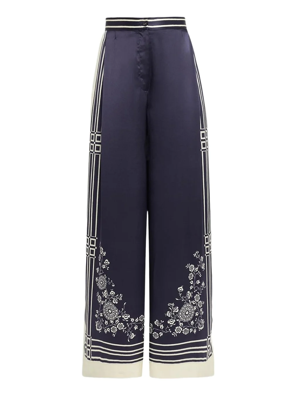 Women's Banderra Printed Wide-Leg Pants