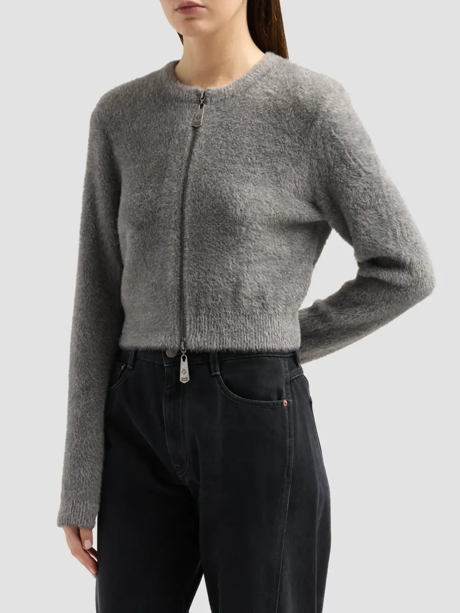 Ksubi Women's Fable Fluffy Knit Cardigan | Thumbnail 4 Ksubi Women's Fable Fluffy Knit Cardigan | Thumbnail 4