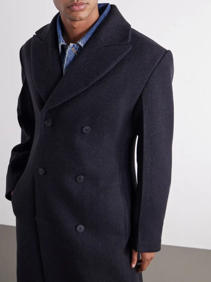 Jacquemus Le Manteau Tailleur Double-Breasted Wool-Blend Coat - Men | Thumbnail 5 Jacquemus Le Manteau Tailleur Double-Breasted Wool-Blend Coat - Men | Thumbnail 5