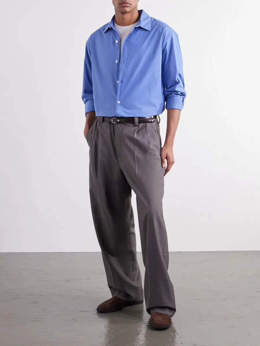 mfpen Generous Cotton-Poplin Shirt - Men | Thumbnail 2