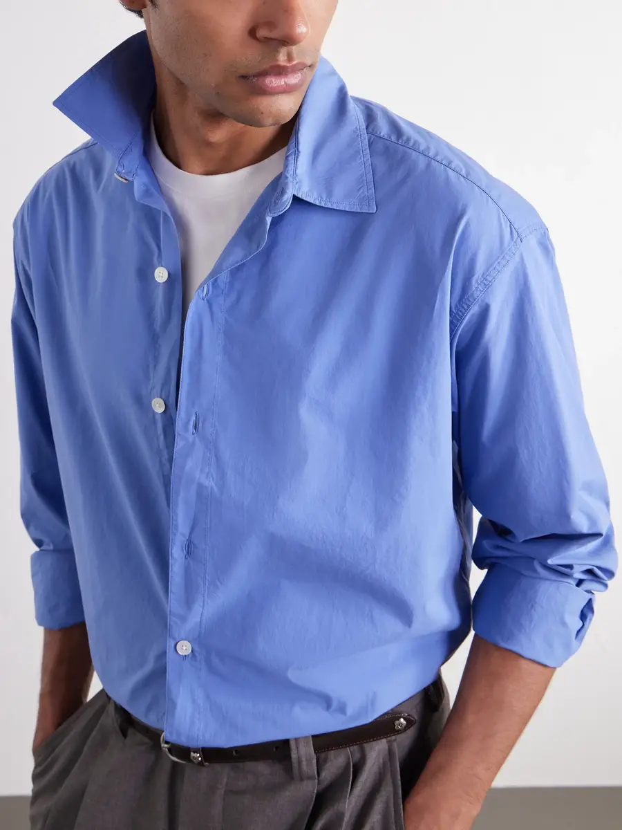 mfpen Generous Cotton-Poplin Shirt - Men | Thumbnail 5