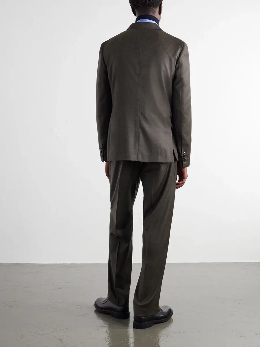 Paul Smith Wool and Cashmere-Blend Suit Jacket - Men | Thumbnail 4