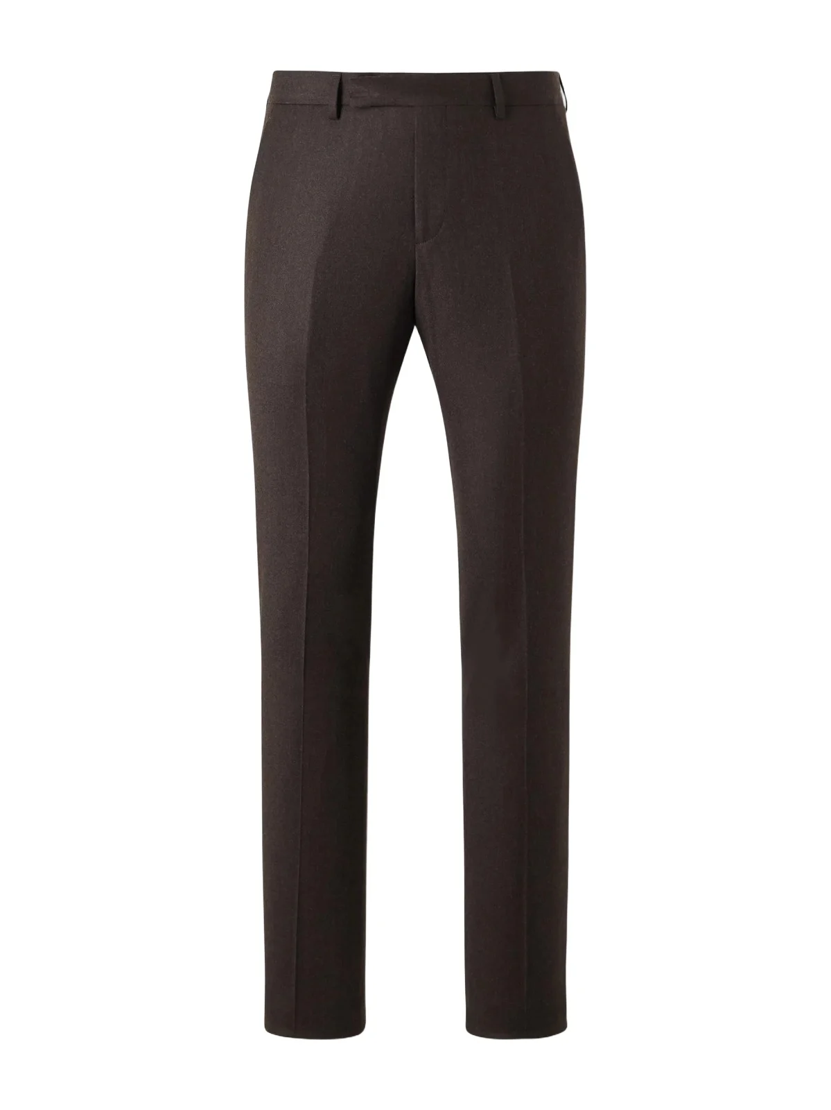 Straight-Leg Wool and Cashmere-Blend Flannel Trousers - Men Straight-Leg Wool and Cashmere-Blend Flannel Trousers - Men