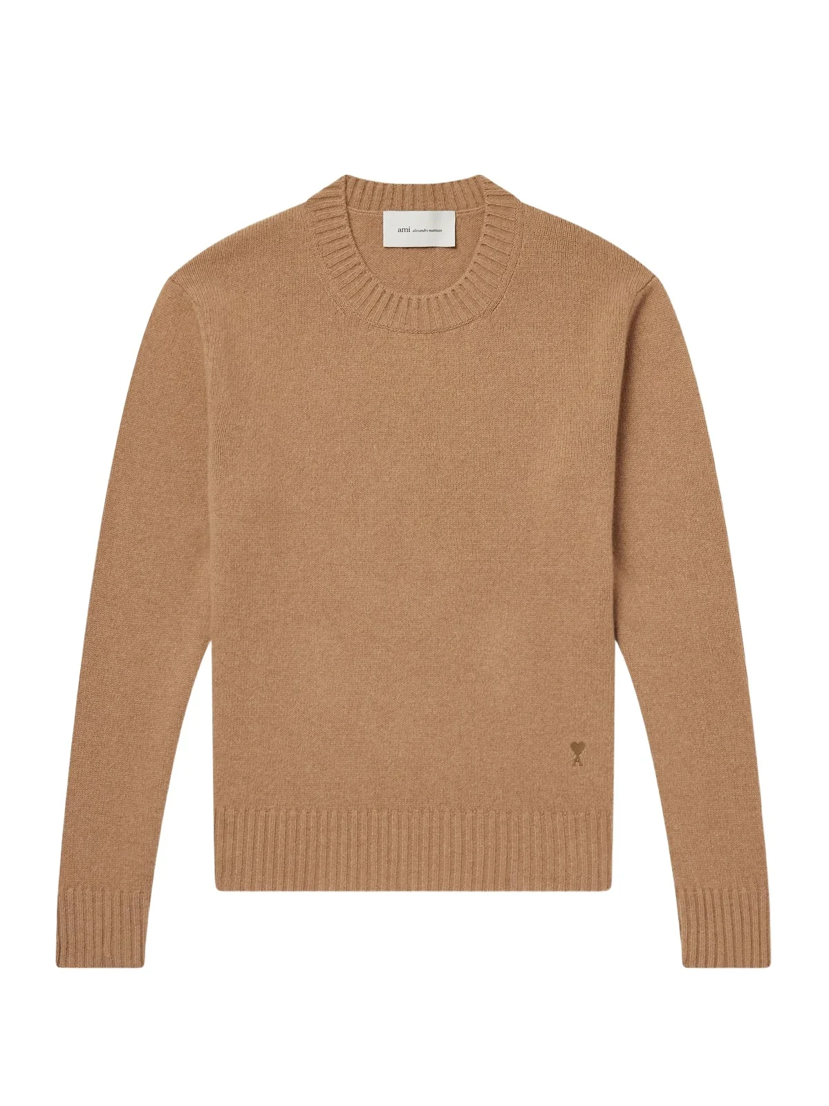 Logo-Embroidered Cashmere and Wool-Blend Sweater - Men Logo-Embroidered Cashmere and Wool-Blend Sweater - Men