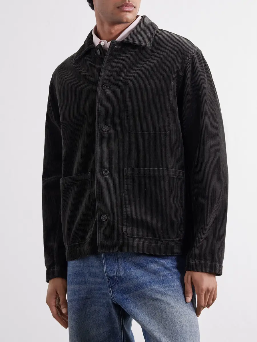 NN07 Morgan 50004 Organic Cotton-Corduroy Chore Jacket - Men | Thumbnail 3