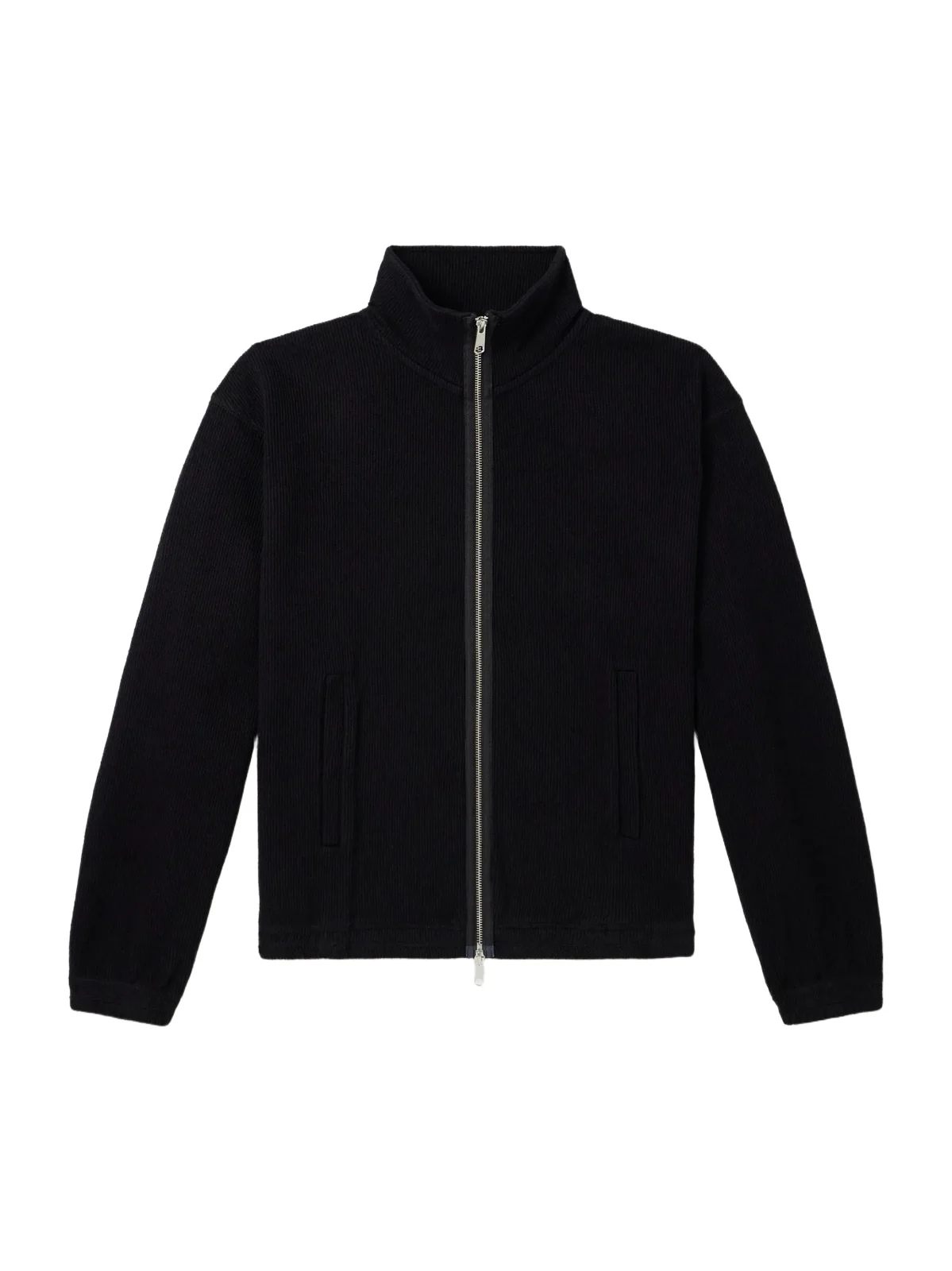 mfpen Covet Ribbed Cotton-Jersey Zip-Up Sweatshirt - Men