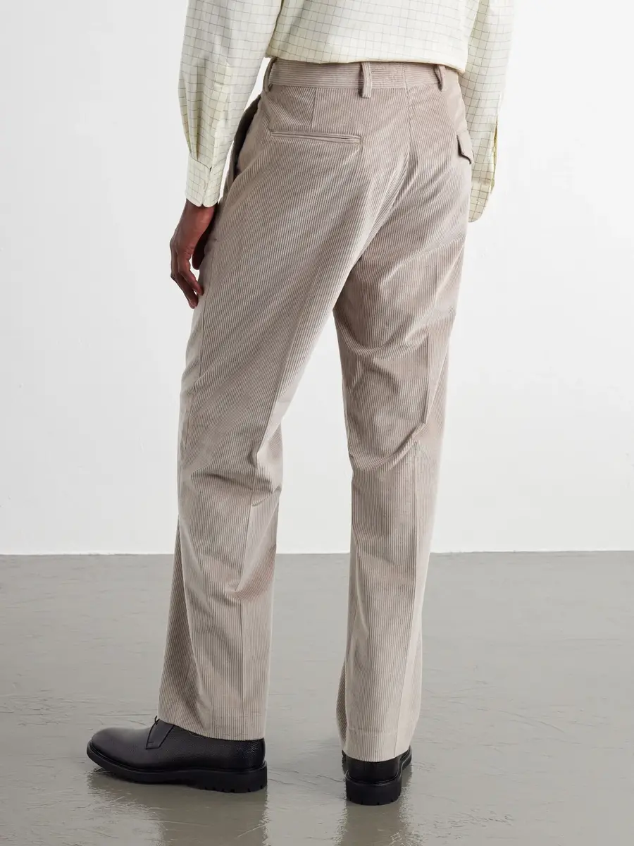 Paul Smith Straight-Leg Cotton-Stretch Corduroy Suit Trousers - Men | Thumbnail 4 Paul Smith Straight-Leg Cotton-Stretch Corduroy Suit Trousers - Men | Thumbnail 4