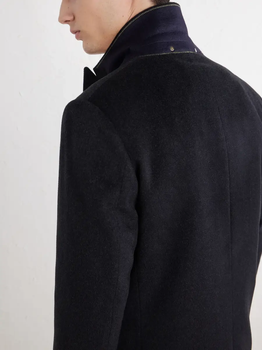 Paul Smith Wool and Cashmere-Blend Coat - Men | Thumbnail 5