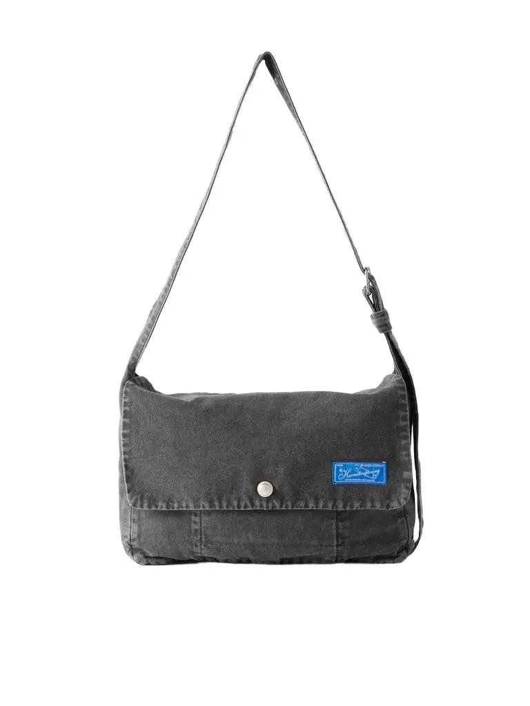 mfpen Postman Logo-Appliquéd Canvas Messenger Bag - Men