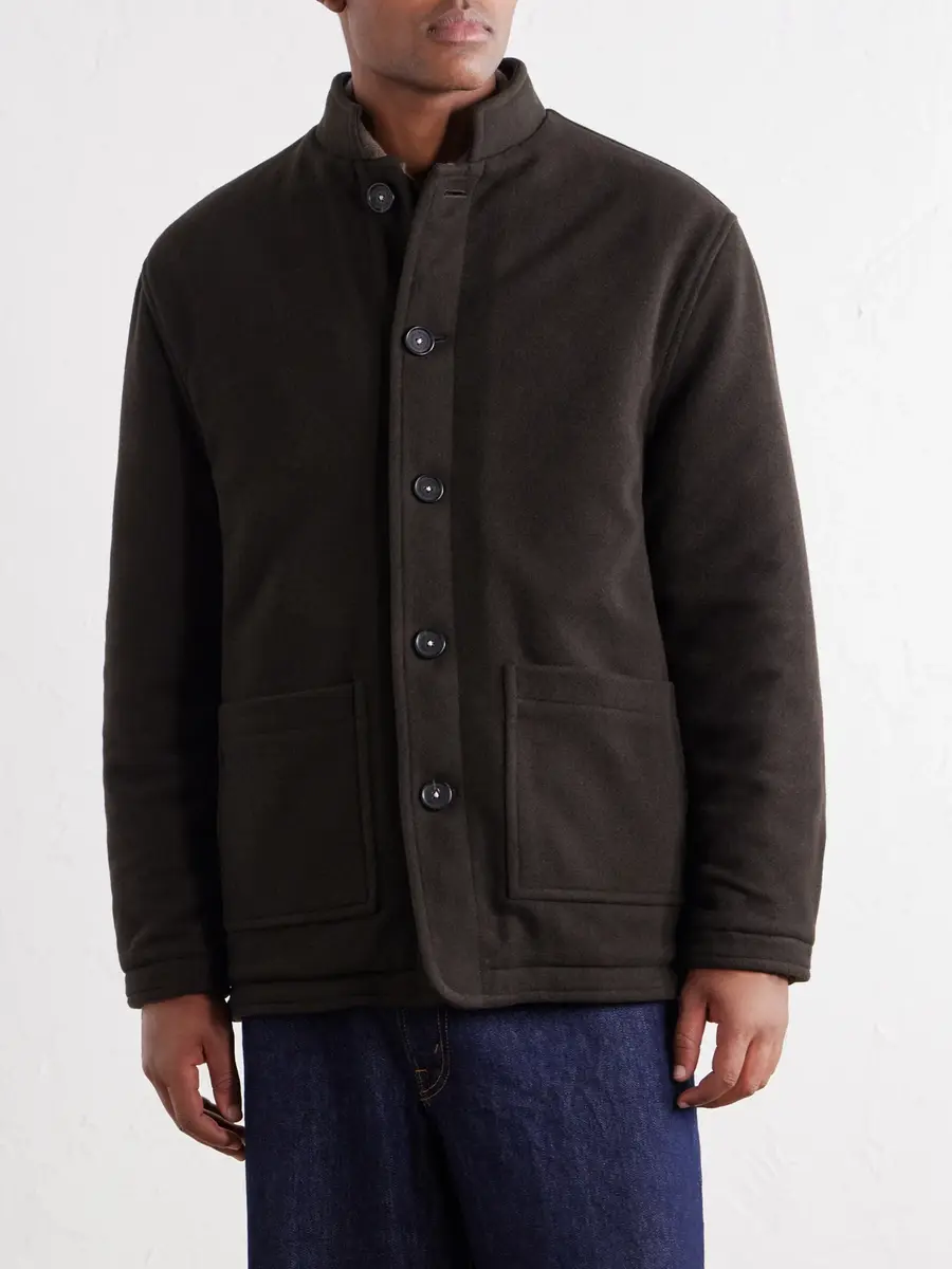 Massimo Alba Chevrolet Reversible Cashmere Jacket - Men | Thumbnail 3
