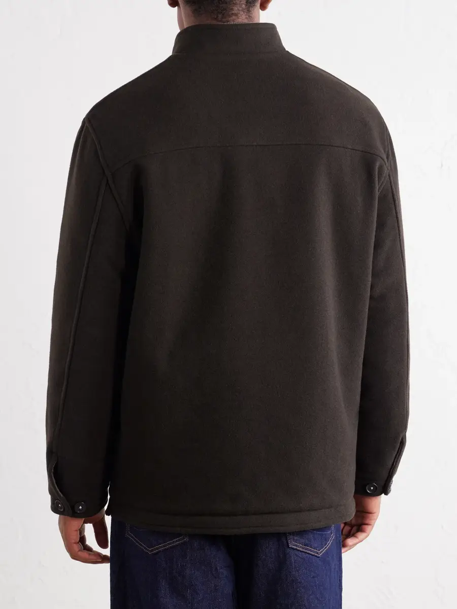 Massimo Alba Chevrolet Reversible Cashmere Jacket - Men | Thumbnail 4