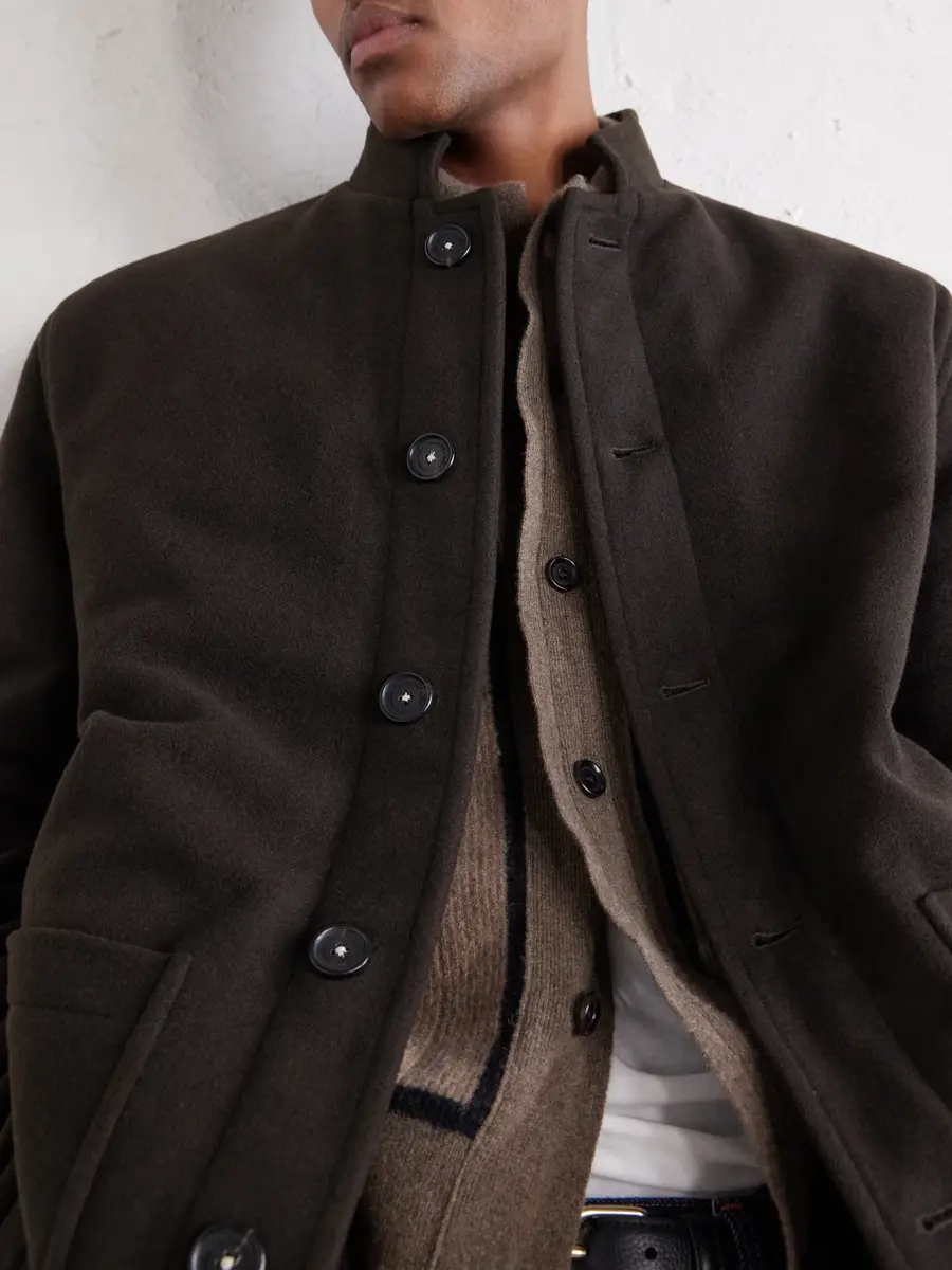 Massimo Alba Chevrolet Reversible Cashmere Jacket - Men | Thumbnail 5