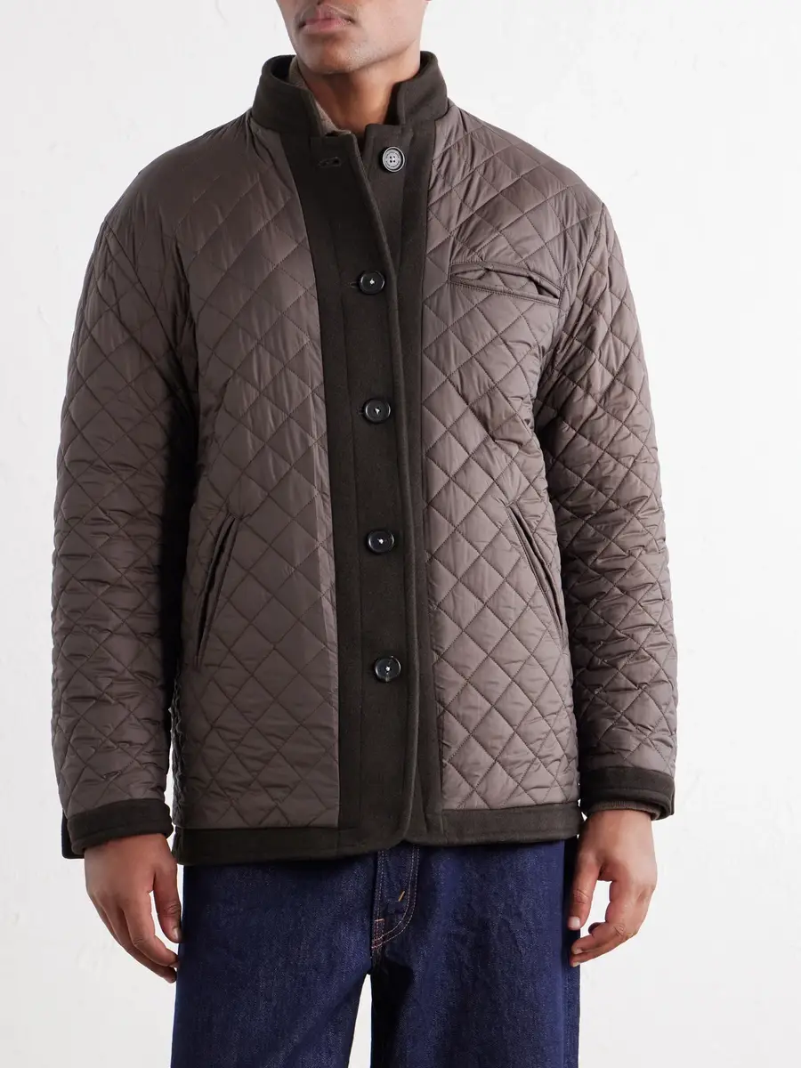 Massimo Alba Chevrolet Reversible Cashmere Jacket - Men | Thumbnail 6
