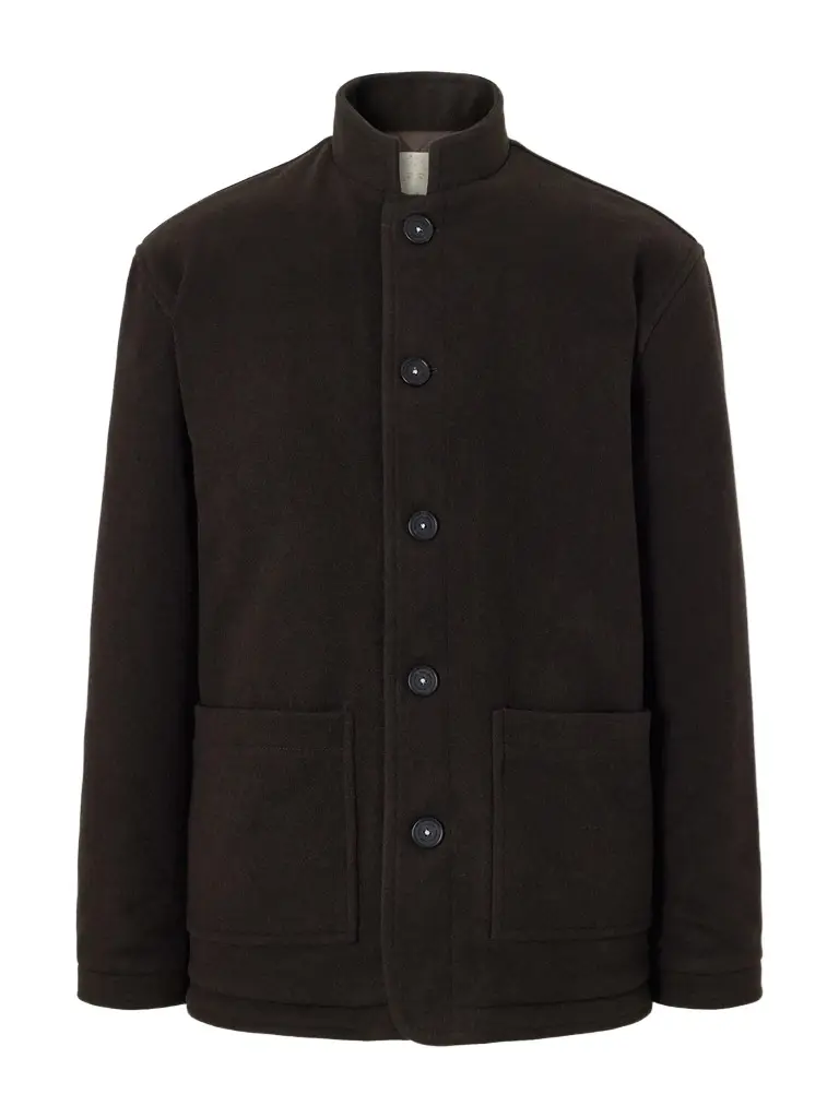 Massimo Alba Chevrolet Reversible Cashmere Jacket - Men