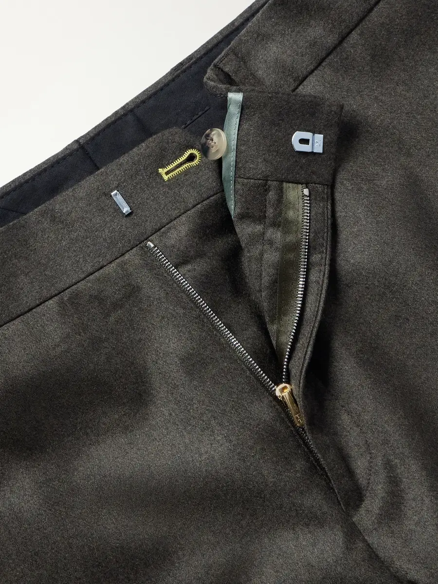 Paul Smith Straight-Leg Wool and Cashmere-Blend Fresco Suit Trousers - Men | Thumbnail 6 Paul Smith Straight-Leg Wool and Cashmere-Blend Fresco Suit Trousers - Men | Thumbnail 6
