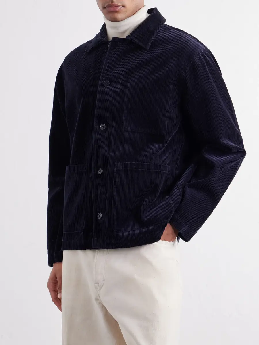 NN07 Morgan 50004 Organic Cotton-Corduroy Chore Jacket - Men | Thumbnail 3
