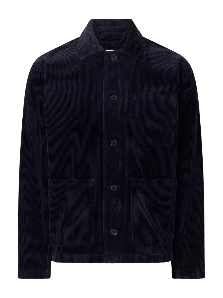 NN07 Morgan 50004 Organic Cotton-Corduroy Chore Jacket - Men
