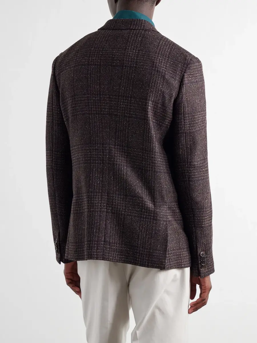 Paul Smith Prince Of Wales Checked Wool-Blend Blazer - Men | Thumbnail 4 Paul Smith Prince Of Wales Checked Wool-Blend Blazer - Men | Thumbnail 4