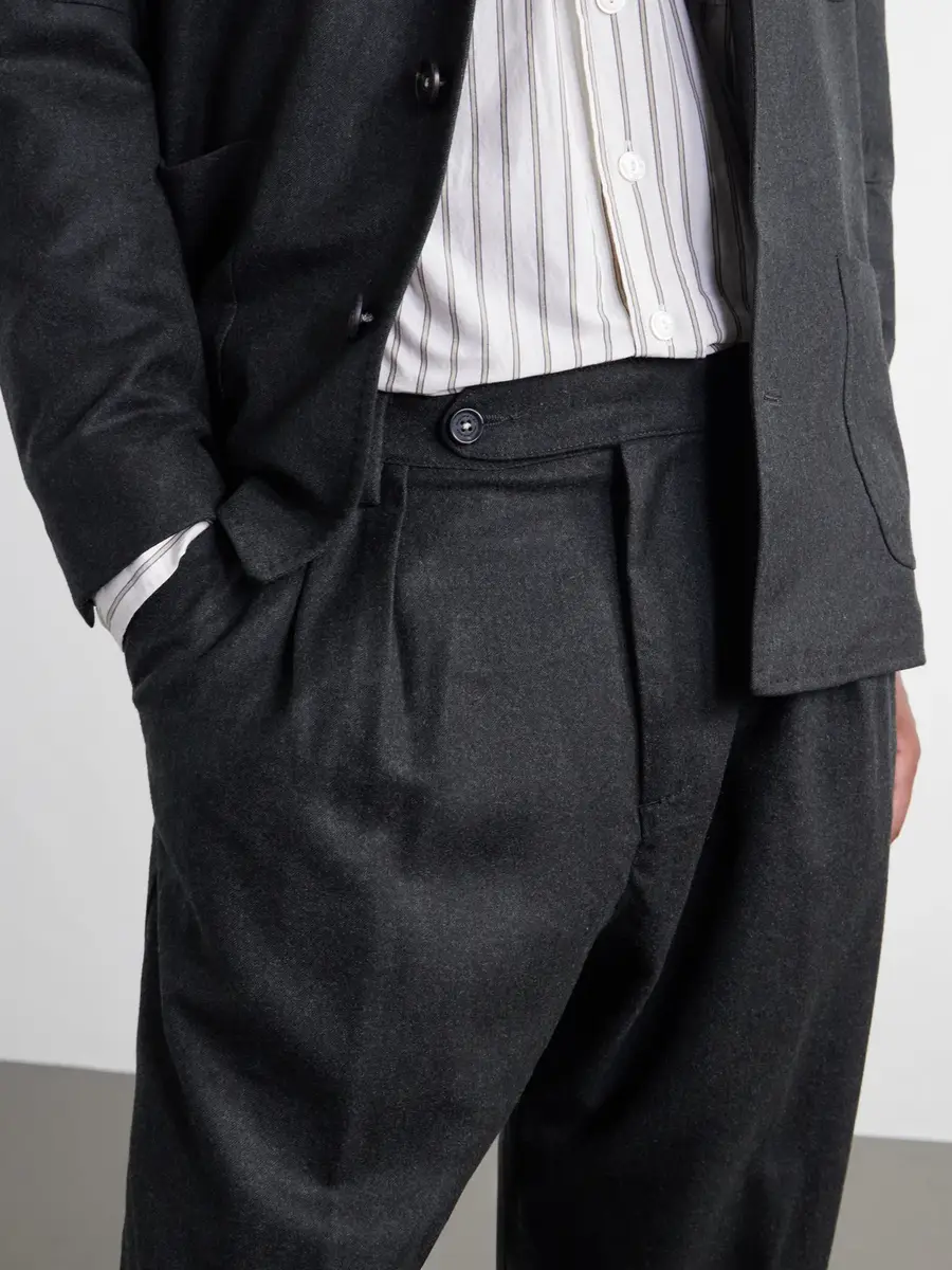 Massimo Alba Stan Straight-Leg Pleated Virgin Wool Suit Trousers - Men | Thumbnail 5